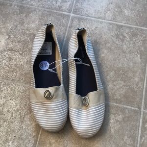 Nautical slip on shoes